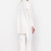Bibi Crepe Shirt White - Bilde 2