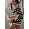 Valentine Cardigan Dark Navy - Bilde 3