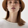 Tina paper straw bucket hat