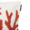 Coral Recycled Cotton Rug / Canvas Pillow Cover - Bilde 4