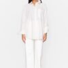 Bibi Crepe Shirt White - Bilde 5