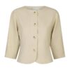 Mesto Melange Jacket - Beige Melange