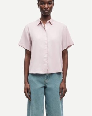 Mina SS Shirt - Violet Ice