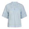 Siama S Voile Blouse - Light Blue