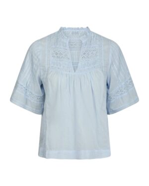 Siama S Voile Blouse - Light Blue