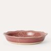 Pie Dish Old Rose