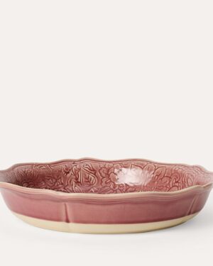 Pie Dish Old Rose