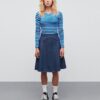 Air Denim Stelly Skirt Dark Blue Denim - Bilde 4