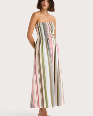 Teddy Mini Dress - Moon Flower
