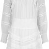 Harmoni S Voile Dress - White - Bilde 2