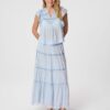 Felicia S Voile Skirt - Light Blue - Bilde 2