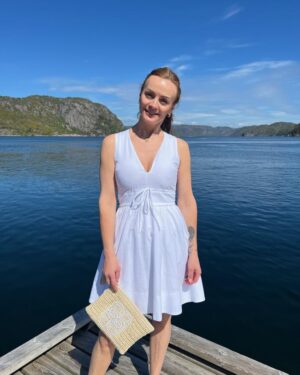 Zilli Linen Dress White
