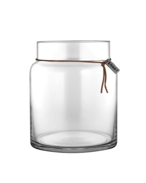 Glassvase rett d15 h18 cm