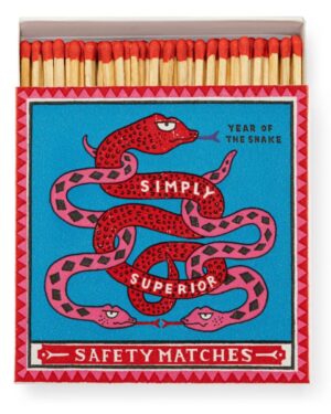 Fyrstikker - Year of the Snake Matches by Charlotte Farmer