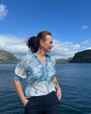 Yareli Top Blue