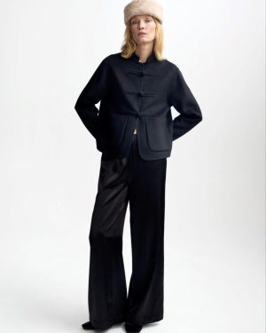Pheobe Wool Jacket Black