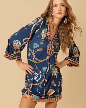Giuliana Dress Navy