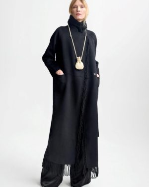 Deborah Wool Coat Black