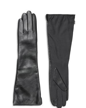 Tian Ace Long Leather Mix Gloves