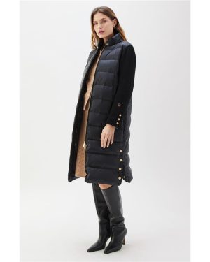 Celia Down Coat - Black