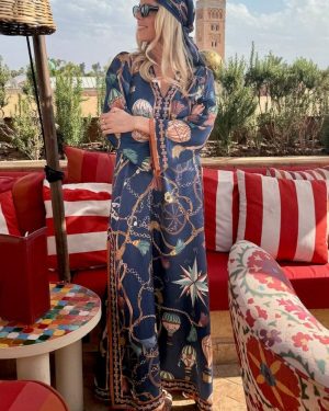 Valery Kimono Navy