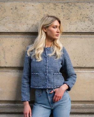 Lily Jacket Navy Melange