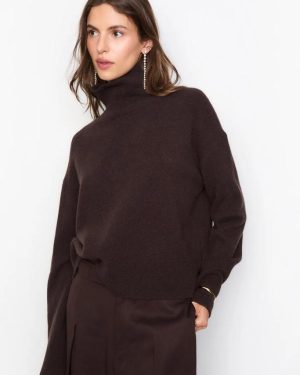 Abigail Knit Dark Brown