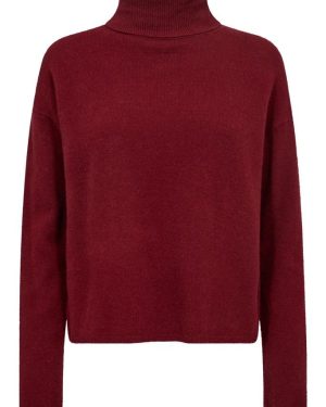 Merino knit rollneck