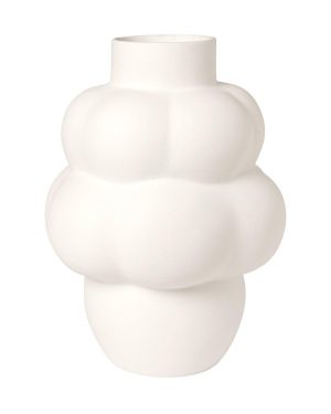 Ballon vase 04 Raw white