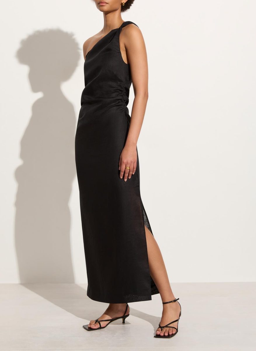 Jomana Midi Dress Black