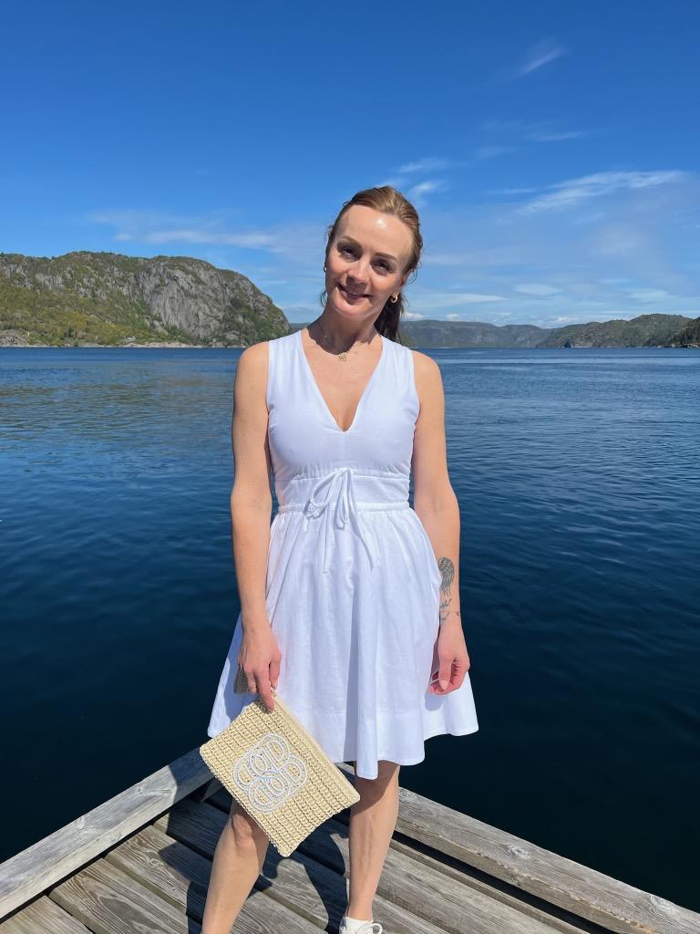 Zilli Linen Dress White