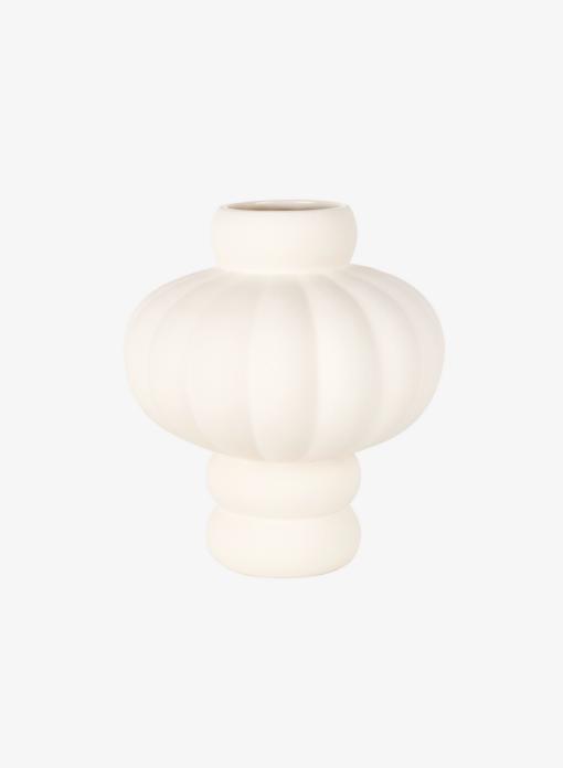 Ballon Vase 08 Raw White