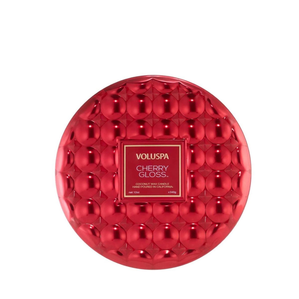 3 Wick Tin Candle 40 timer - Cherry Gloss