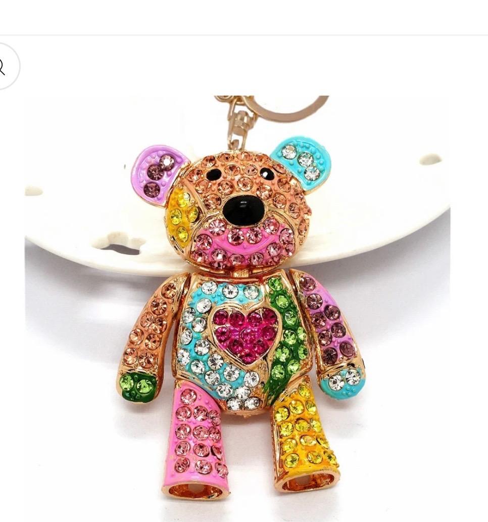 Endless Veskepynt Teddy Multi