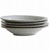 Rustic Suppetallerken Grey/blue