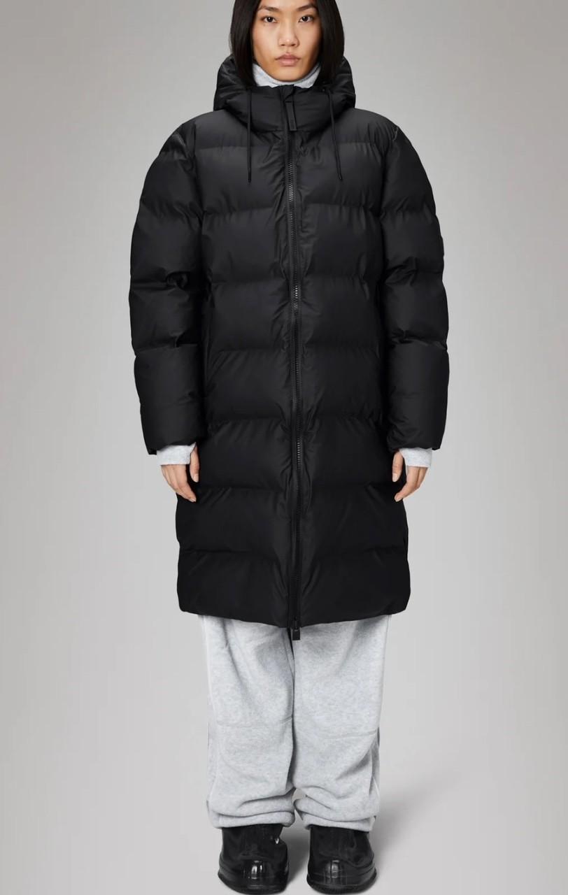 Alta Longer Puffer Jacket - Black