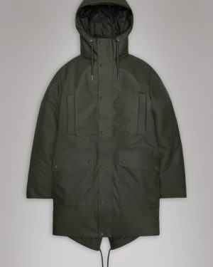 Nome Long Parka - Green