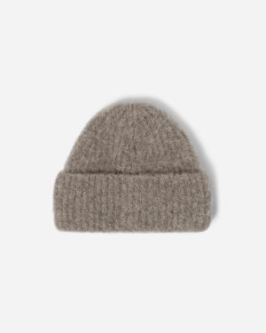 Ayla Beanie Taupe Melange