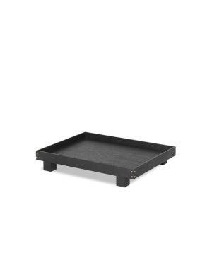 Bon Wooden Tray, Small Black Oak