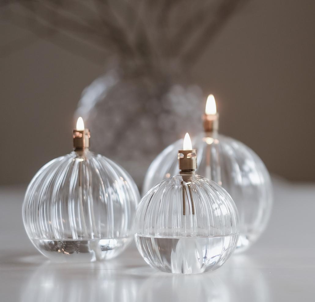 Peri Design Disc Oljelampe Elegant Small
