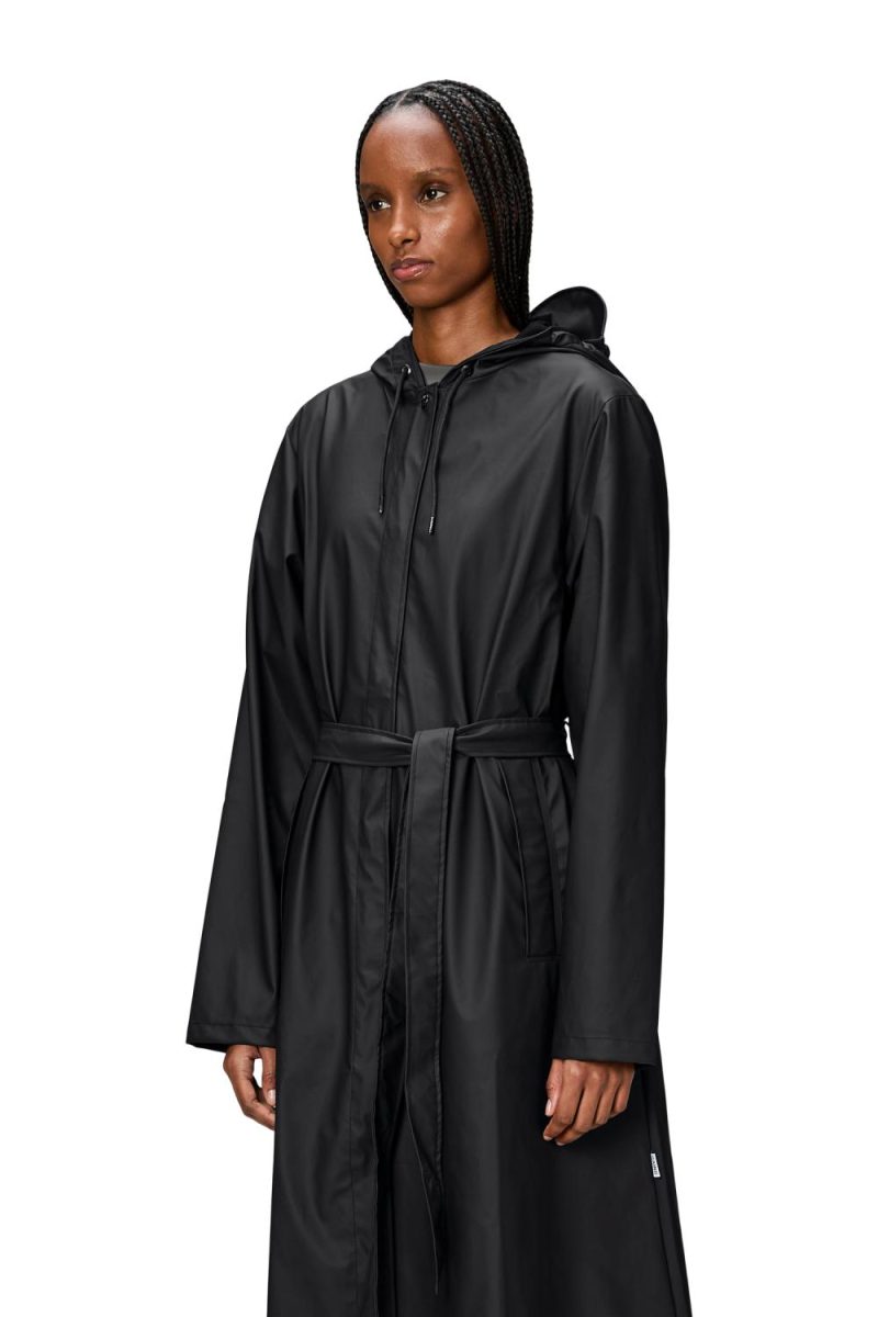 A - Line Longer W Jacket - Black
