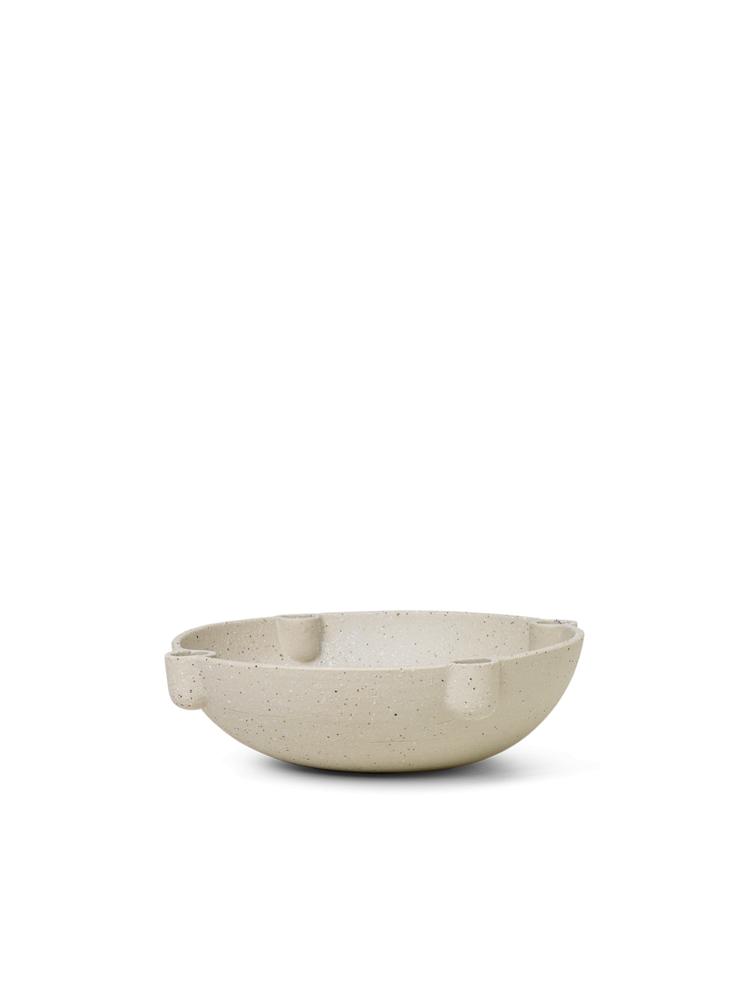 Bowl Lysestake Ceramic Large
