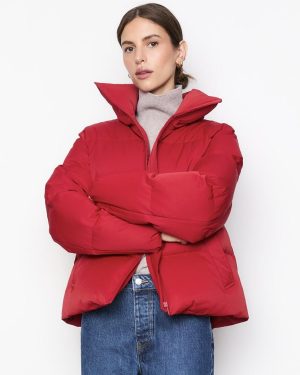 Edmont Down Jacket Red