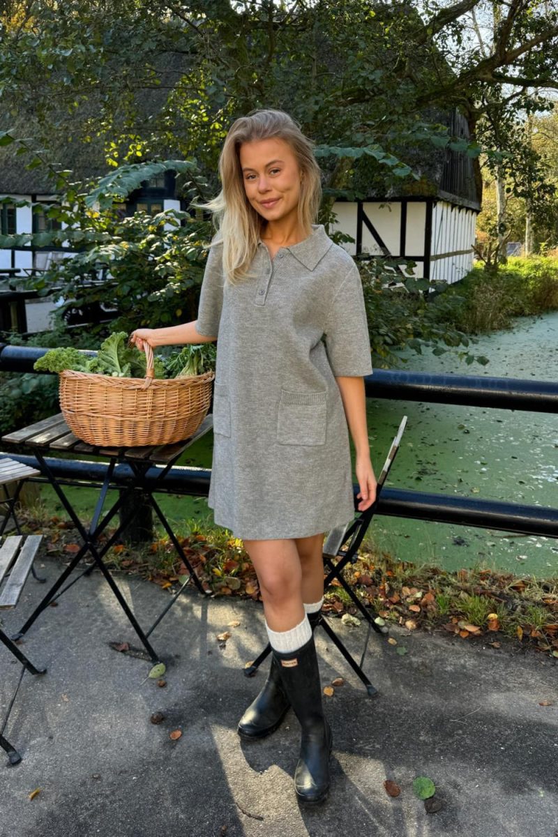 SifiIC Knit Dress - Grey