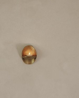 Agape Wall Tealightholder - Brass Finish