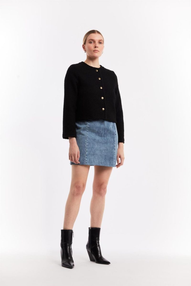Tora denim Skirt light Blue