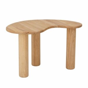Luppa sofabord Natur Gummitre