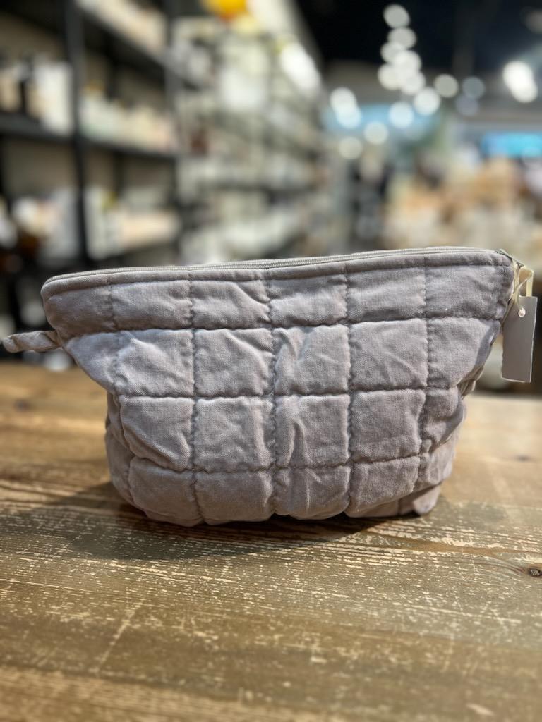 Toalettmappe 18x28x8 cm Grey Beige