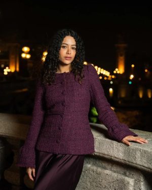 Stasya Jacket Burgundy