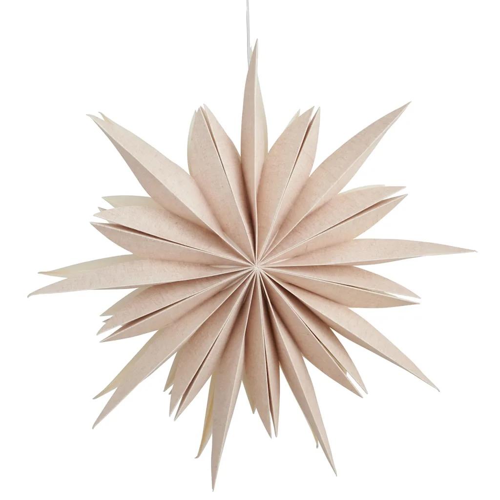 Fiona Julestjerne Naturel 65 cm
